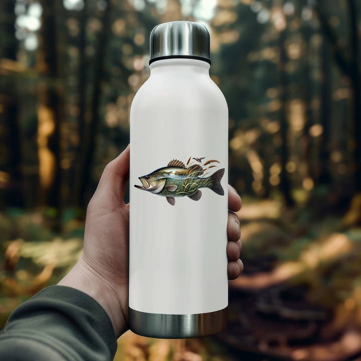 PiggyPrintStickers – wholesale Sticker – Angler Sticker | Largemouth Catch | Durable Vinyl Decal4