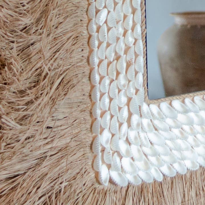 EARTHWARE - Wholesale Wall Mirror - Tiki seagrass mirror2