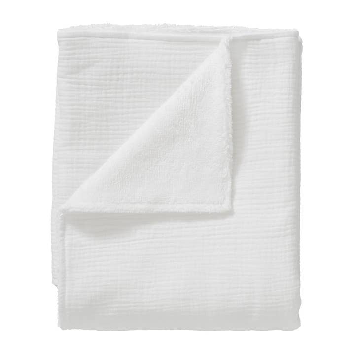 Wiegdeken Cottonsoft lichtgrijs+bamboe voor wholesale door Cottonbaby