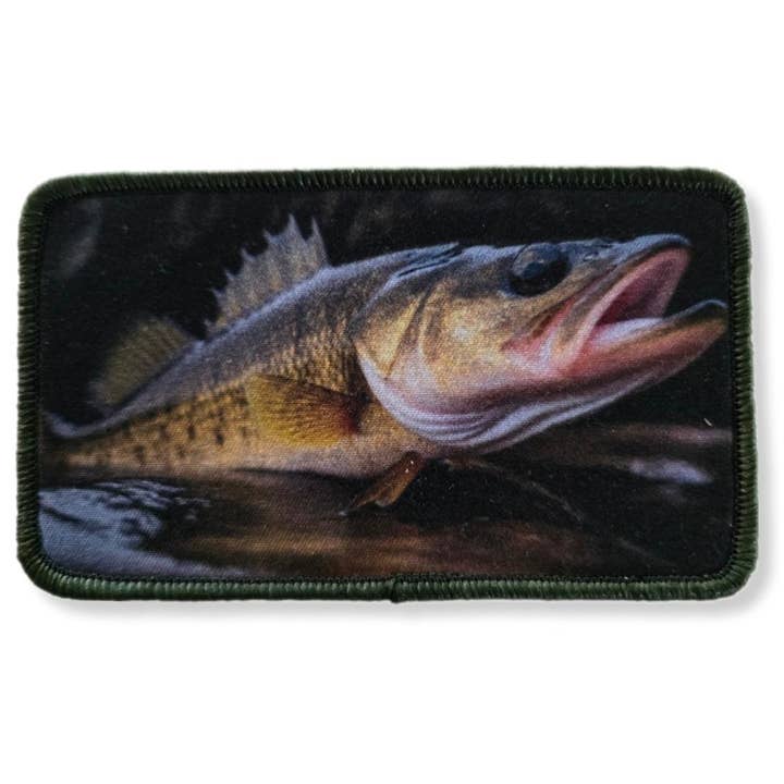 ThatsRad - Wholesale Patch - Walleye - Sew on Patch