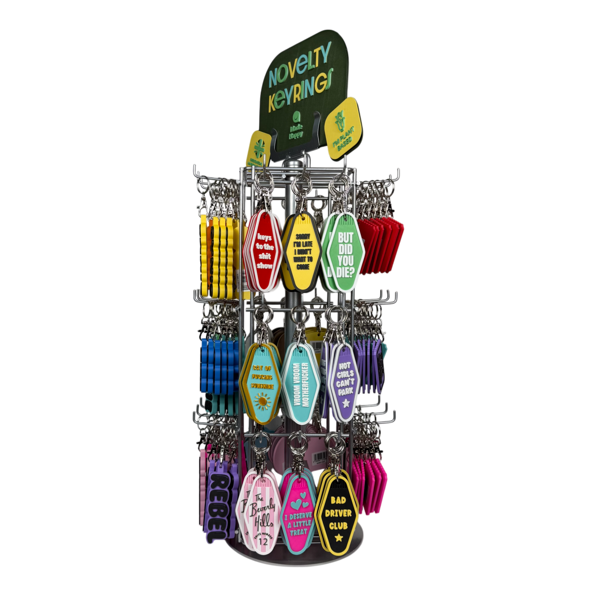 Made Happy Gifts – Porta-chaves - Unissexo por atacado – Porta-chaves de Estilo Motel Divertidos e Originais11