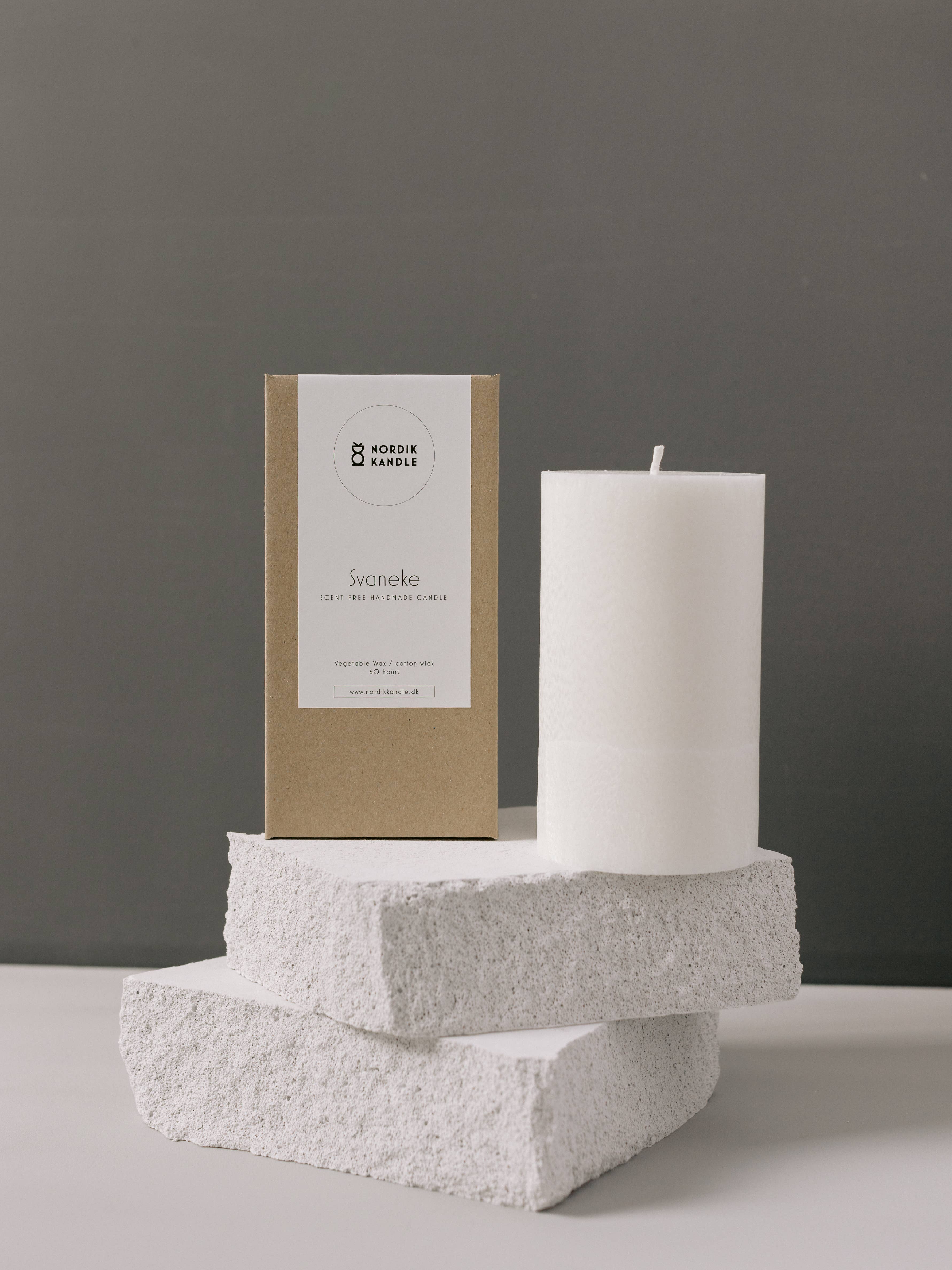 NORDIK KANDLE - Wholesale Pillar Candle - Svaneke Round