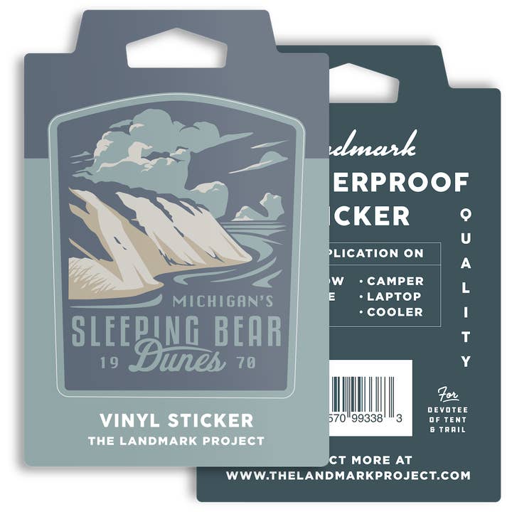 The Landmark Project – Großhandel Aufkleber – Schlafender Bär Dunes Aufkleber1