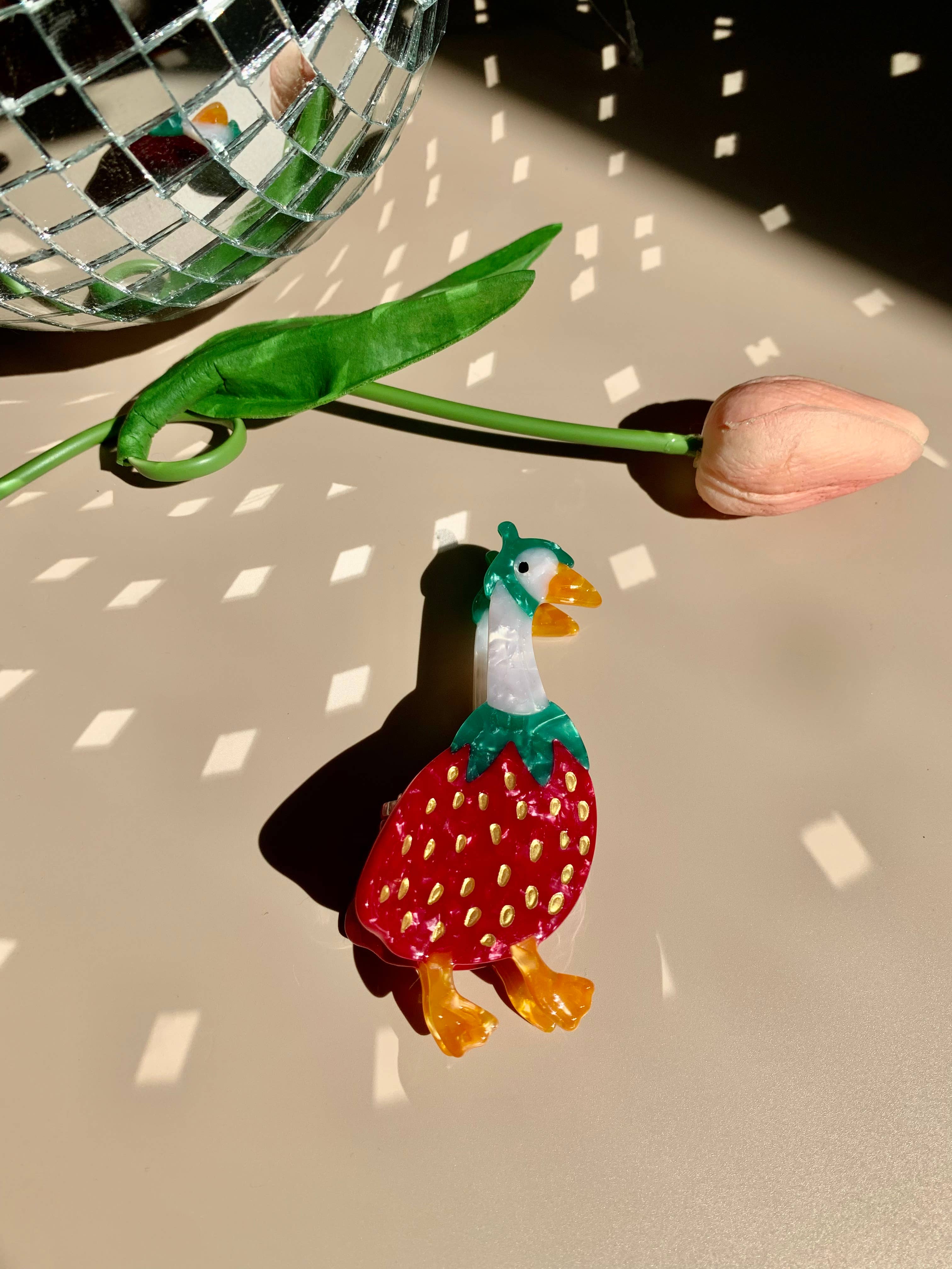 Not Picasso - Wholesale Hair Clip - Women's - Gooseberry Hair Claw2