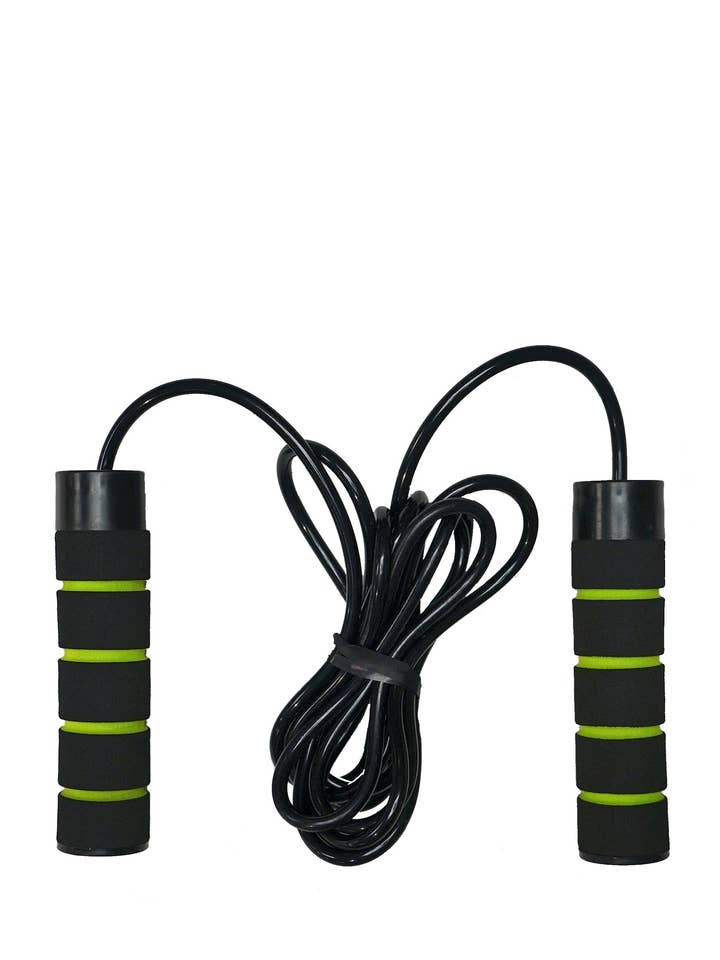 Corda da salto ponderata con manici in memory foam. per la vendita all'ingrosso da parte di Lenawee Moda