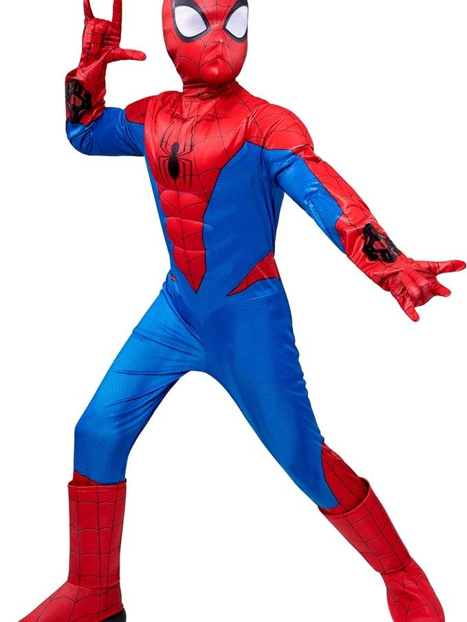 Marvel Spider-Man Deluxe Costume Gloves and Detachable Mask for wholesale by greatique