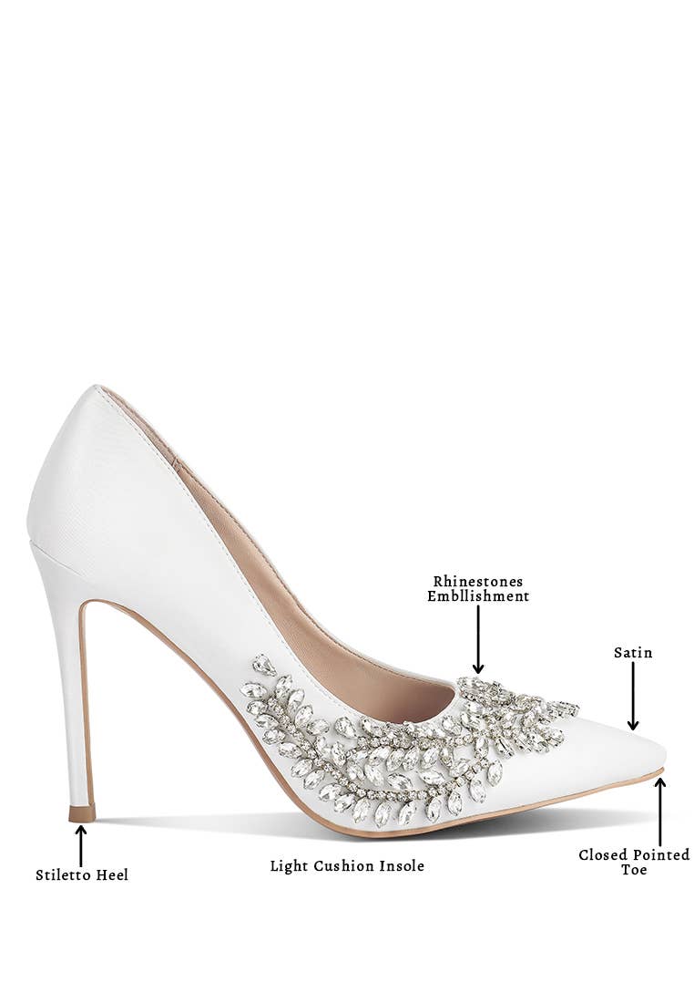 Rag Company - Wholesale High Heels - Women's - Ashlyn Rhinestones Embellished Stiletto Pumps12