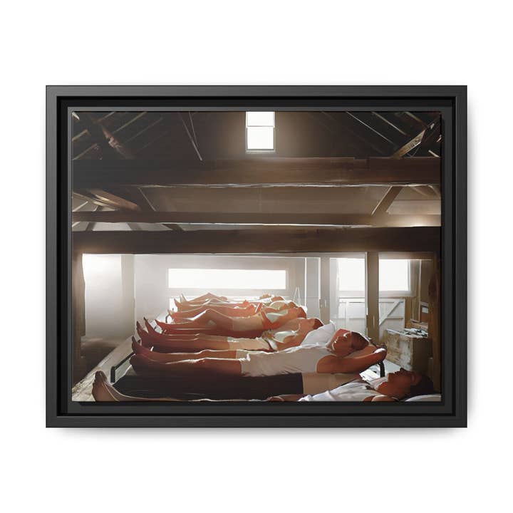 hommes 013 | Framed Vintage Photo - Matte Canvas for wholesale by Walt & Pete