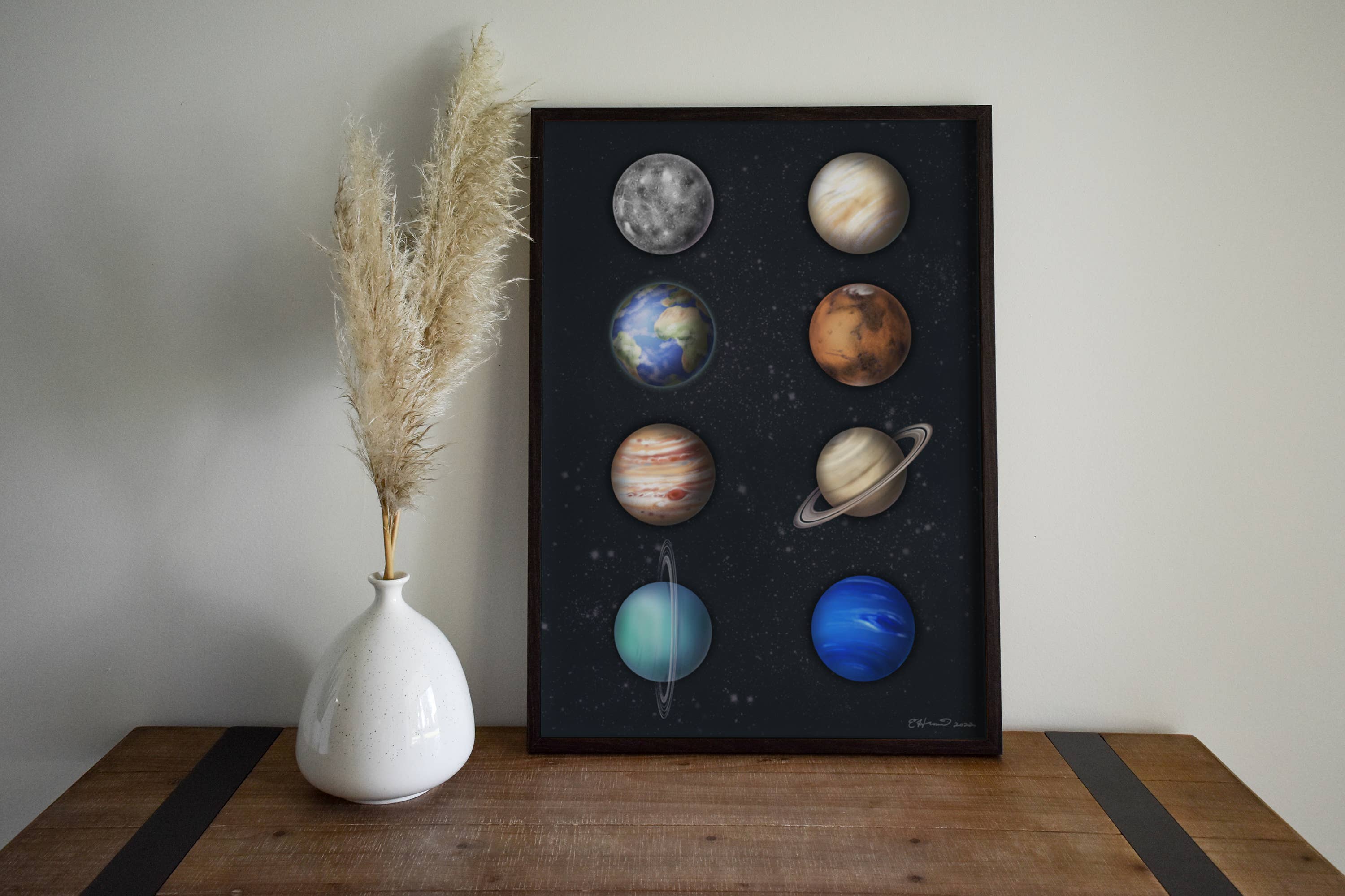 Studio Hromi - Wholesale Art Print - Solar System art print