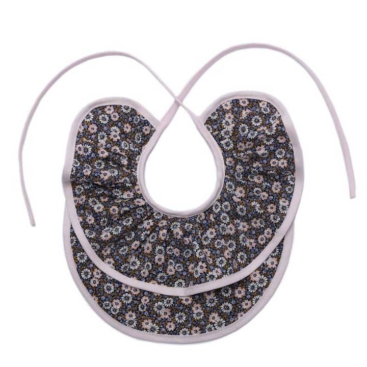 Babete Decorativo Boho Flo Azul por atacado de Hi Little One