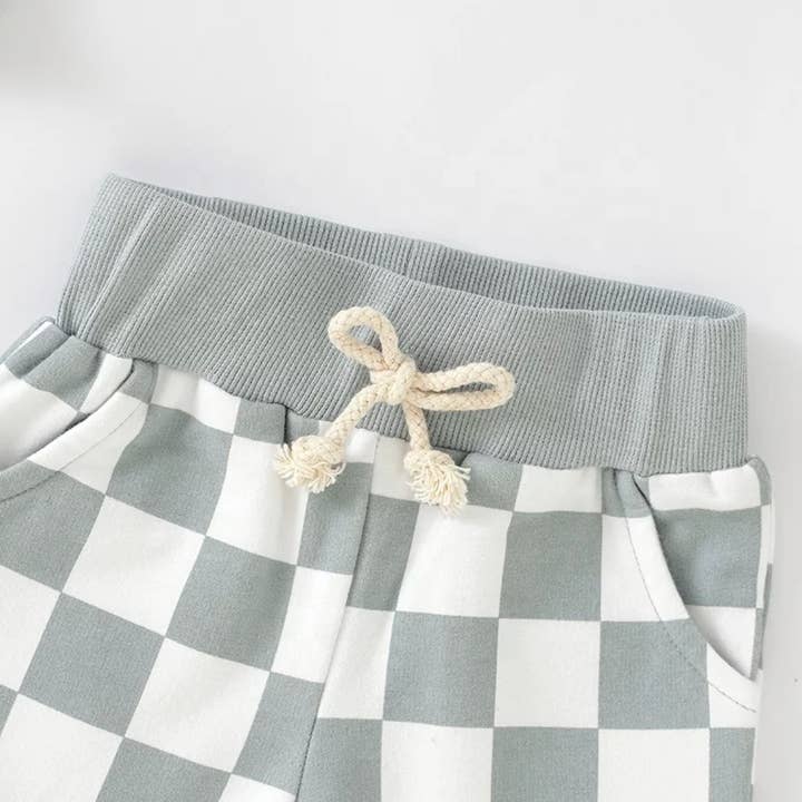 Boho + Babe - Wholesale Shorts - Baby - Checkerboard Shorties3