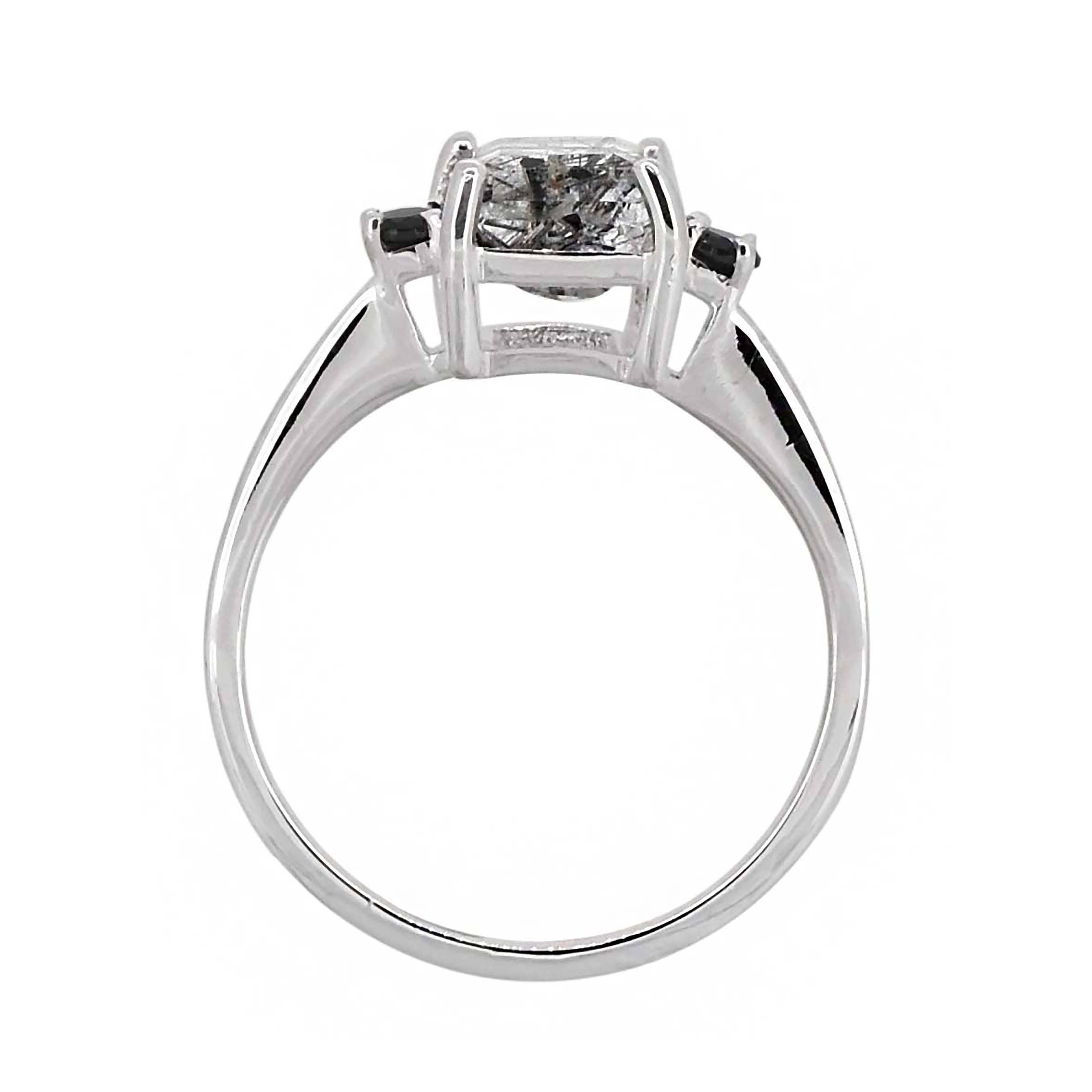 Tiramisu - Wholesale Single Stone/Solitaire Ring - 925 Sterling Silver Rutile Quartz Gemstone Bohemian Ring3