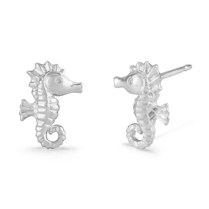 Clous d'oreilles hippocampe (ES 2643) pour la vente par Boma Jewelry