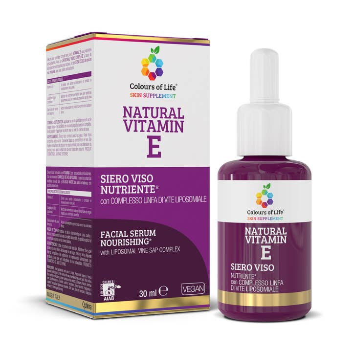SIERO VISO NUTRIENTE CON COMPLESSO LINFA DI VITE LIPOSOMIALE per la vendita all'ingrosso da parte di OPTIMA NATURALS