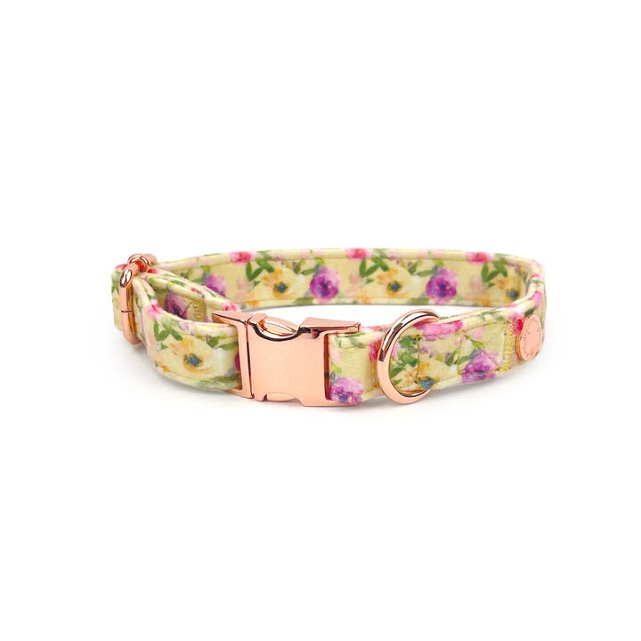 Velvet Dog Collar // Nonna's Garden for wholesale by Holly and Co Australia Pty Ltd