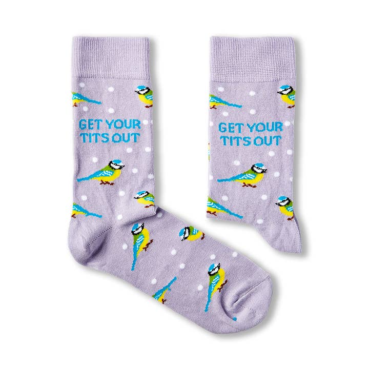 Unisex Get Your Tits Out Socks for wholesale by Urban Eccentric