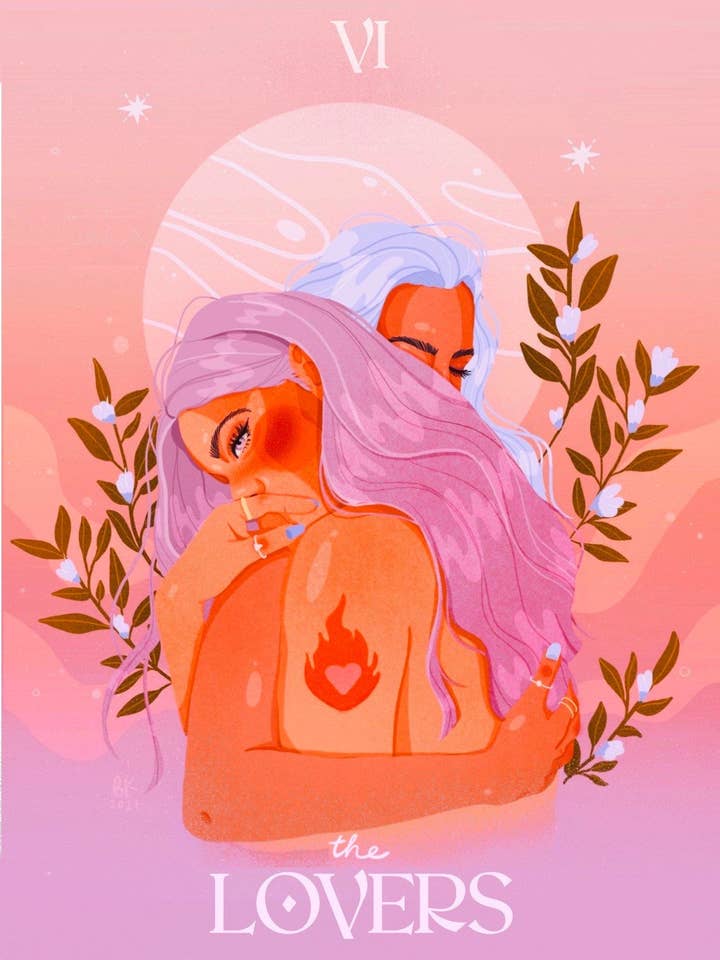 Elskerne Mini Print for engroshandel hos Brittany Keller Art