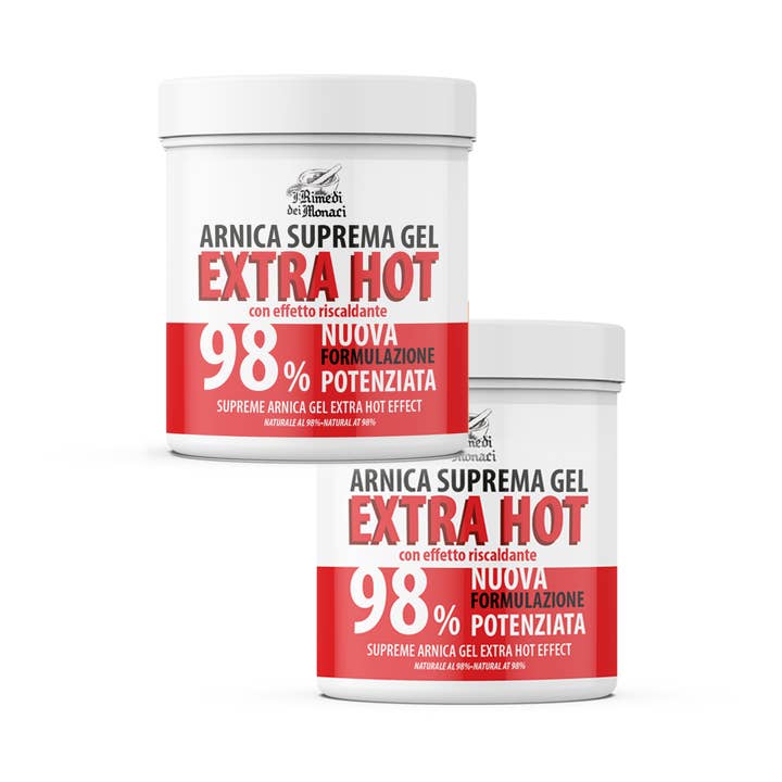Arnica Warmte Effect 98% Gel 2x550ml voor wholesale door I Rimedi Dei Monaci©