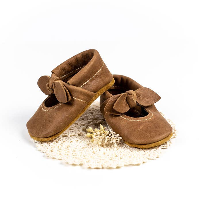 Wood BELLA JANES Baby Girl Booties & Toddler Girl Shoes for wholesale by Starry Knight Design
