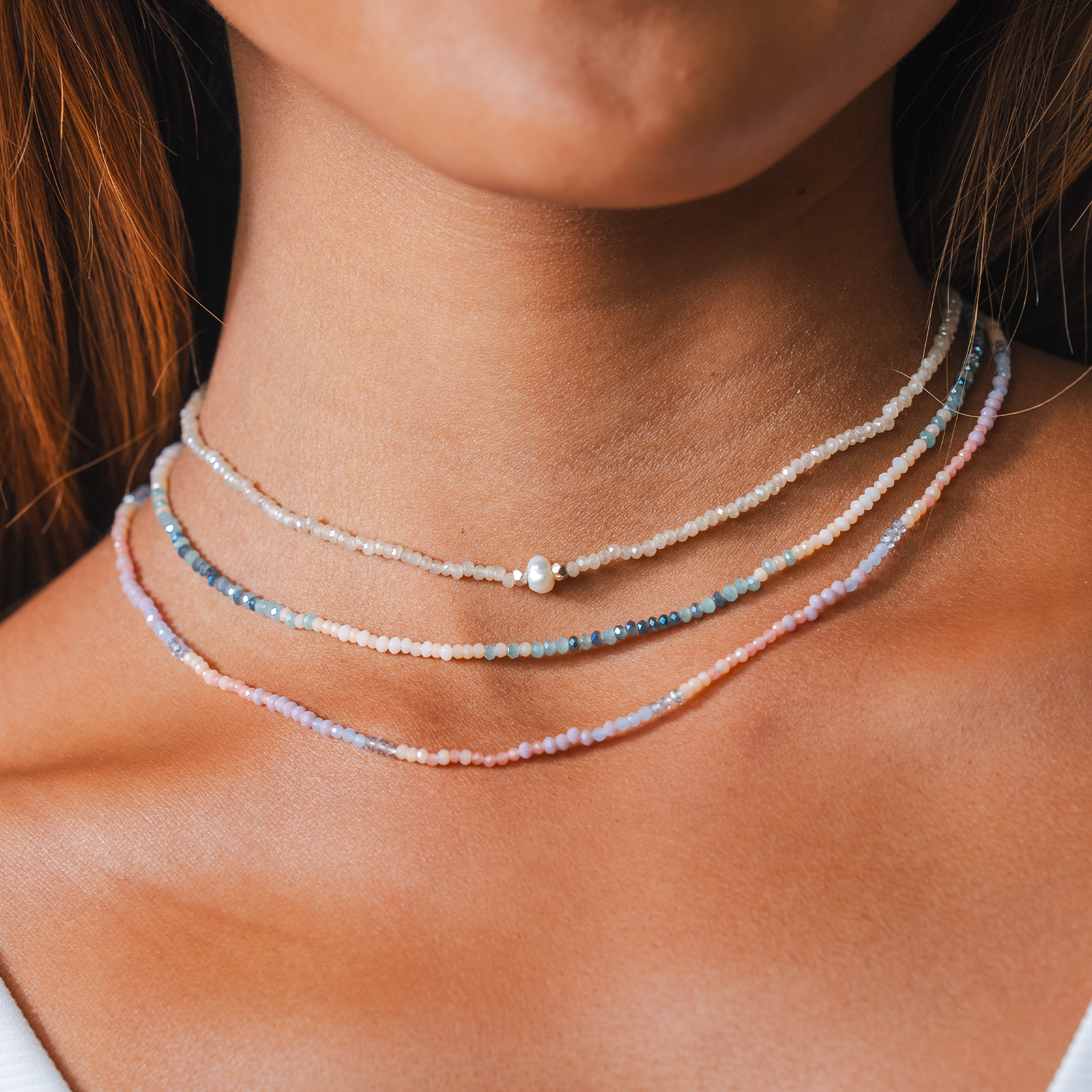 Lotus and Luna - Wholesale Beaded/Pearl Necklace - Self Love Pearl Goddess Necklace2