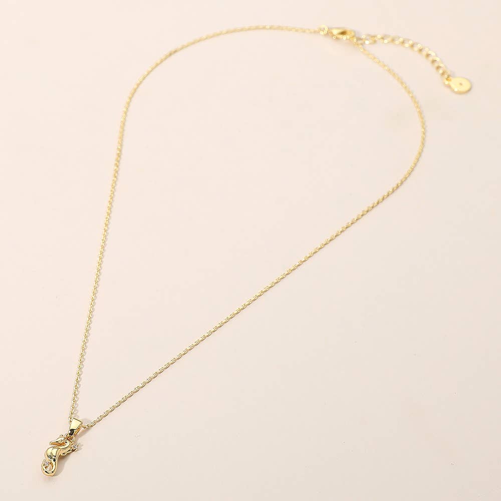 Sensibling Corp. - Wholesale Pendant/Charm Necklace - 14K Gold Dipped CZ Stone Paved Starfish Mother of Pearl Shell Pendant Necklace3