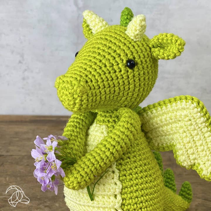 DIY Crochet Kit - Doris Dragon for wholesale by Hardicraft USA