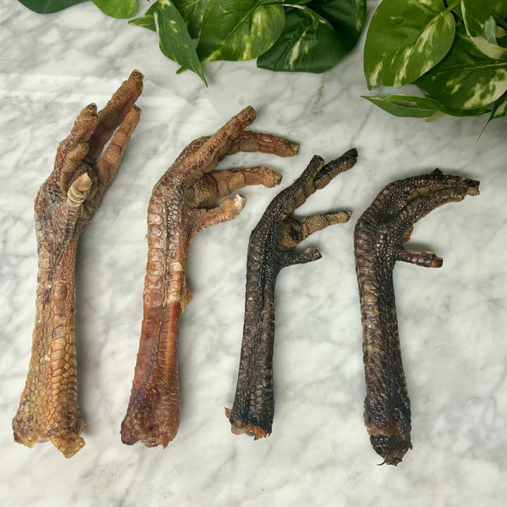 Turkey feet for wholesale by Rocky&Stella’s Treats