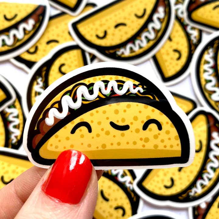 Shop Emily M - Wholesale Sticker - Taco Mini Sticker