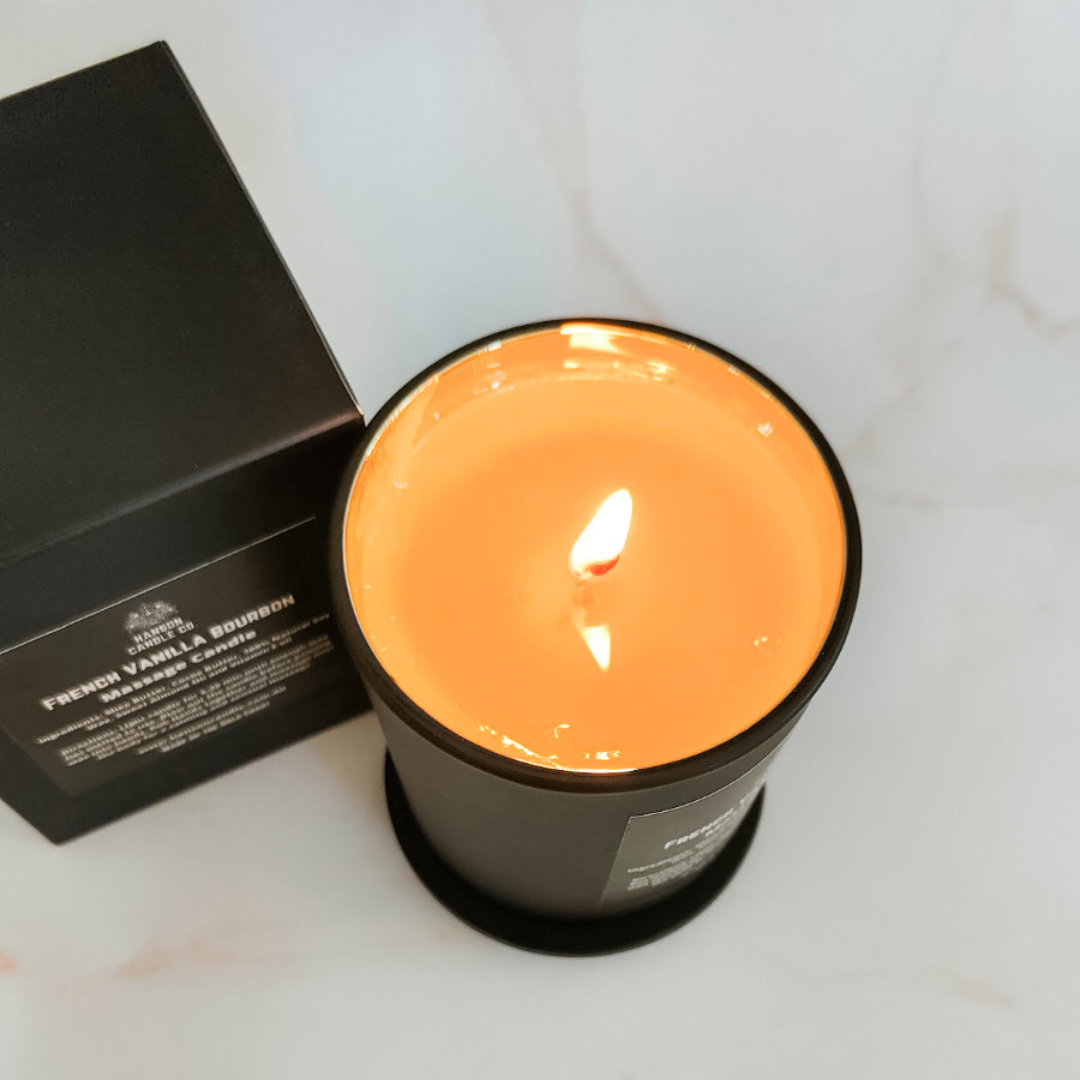 Hanson Candle Co. - Wholesale Jar/Filled Candle - Sensual Massage Candle - Matte Black7