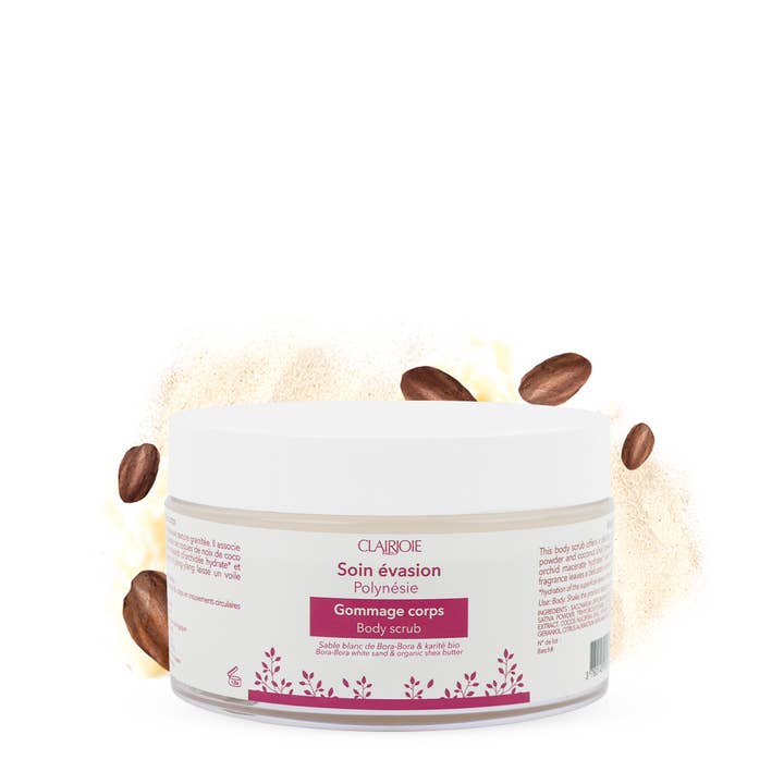 Bora Bora White Sand Body Scrub 200ml for wholesale by Clairjoie