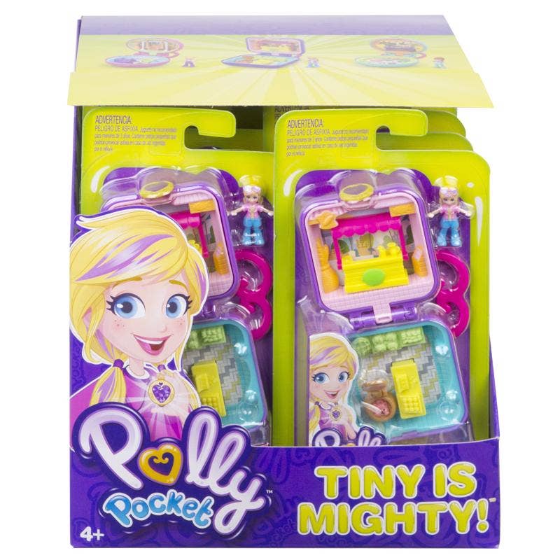 Everyday Supply Co - Wholesale Toy Set - Kids - MATTEL - Mattel Polly Pocket Mini Compact Playset Assorted0