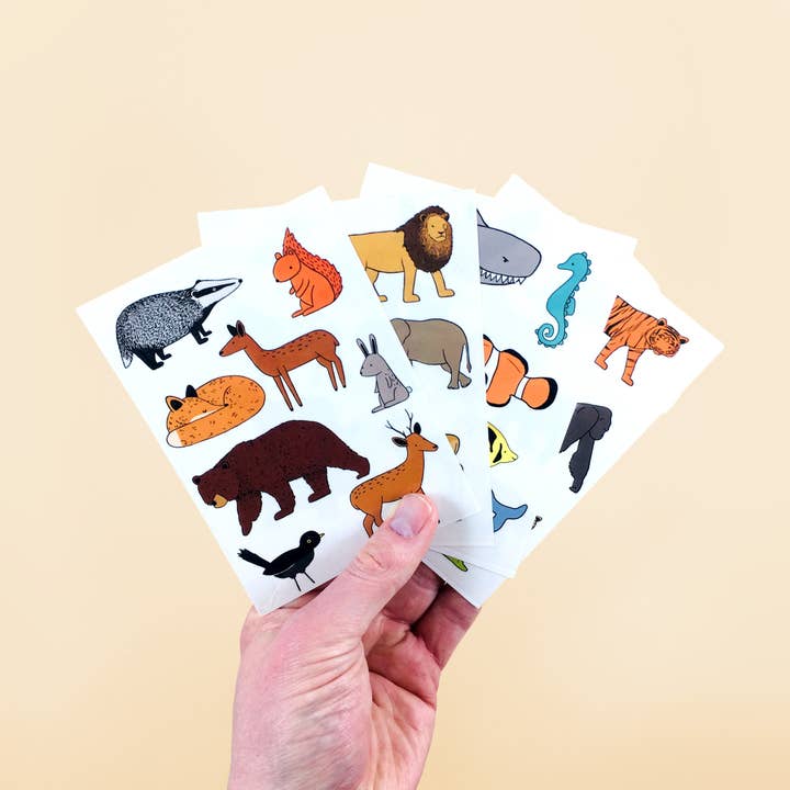 Tom Hardwick - Wholesale Temporary Tattoo - Ocean Animals Temporary Tattoo Sheet3