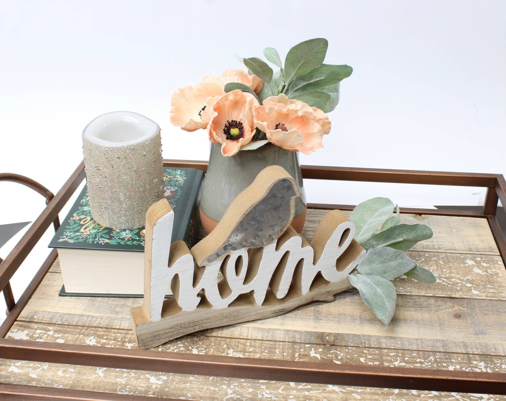 Angel Isabella - Venta al por mayor Plantas artificiales - Oreja de cordero artificial realista flocada de 14»6