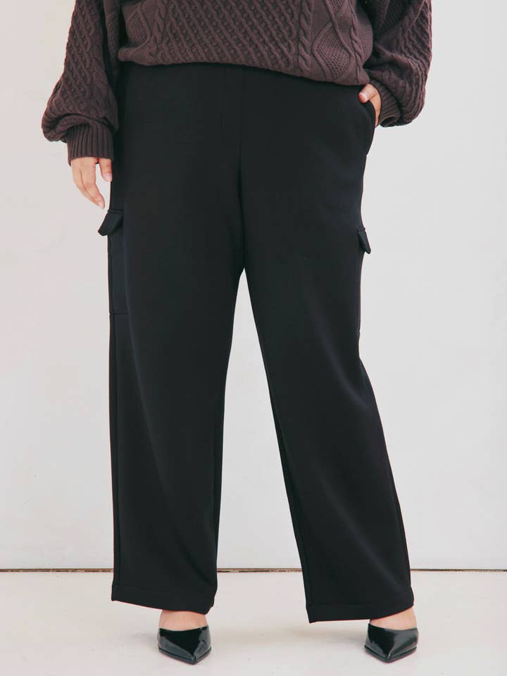 London Pant - Black for wholesale by LEZÉ the Label