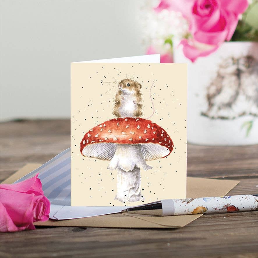 Wrendale Designs - Wholesale Everyday Greeting Card - Hes A Fun Gift Enclosure Card1