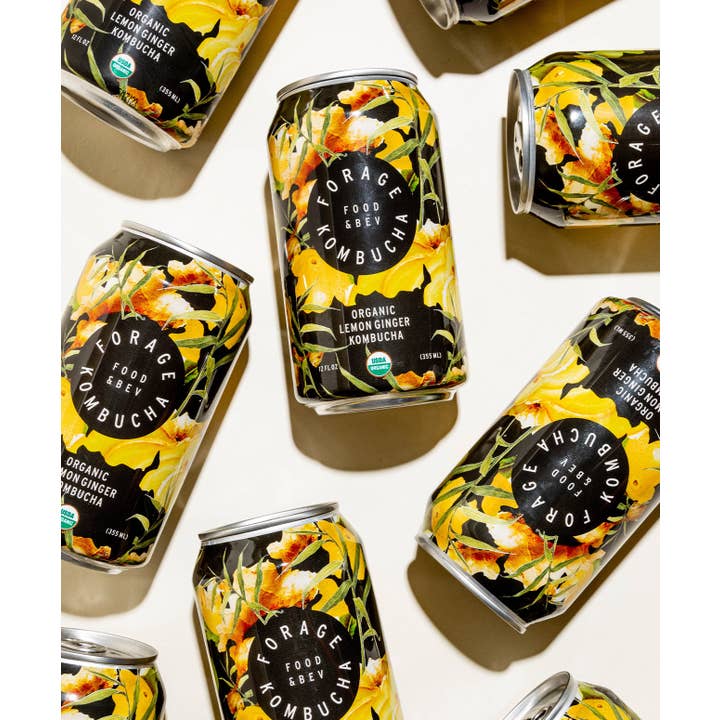 Forage Kombucha - Wholesale Kombucha - Lemon Ginger Kombucha3