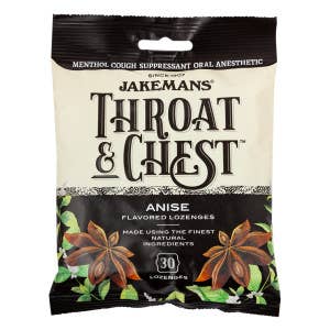 L&F Universal Goods - Wholesale Lozenges/Cough Drops - Jakemans Throat & Chest Anise Cough Drop 30PC/12CT/4OZ0