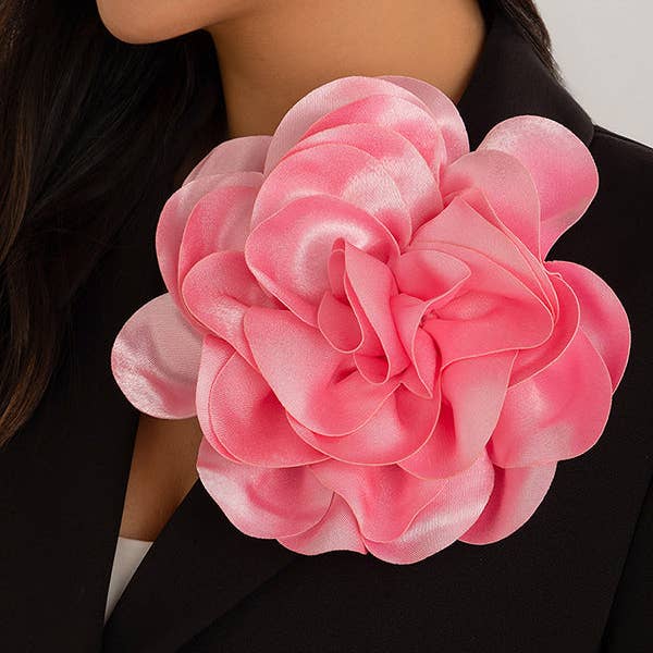 UZ Wholesale Store - Vendita all'ingrosso Spille - Spilla a forma di fiore monocromatica4