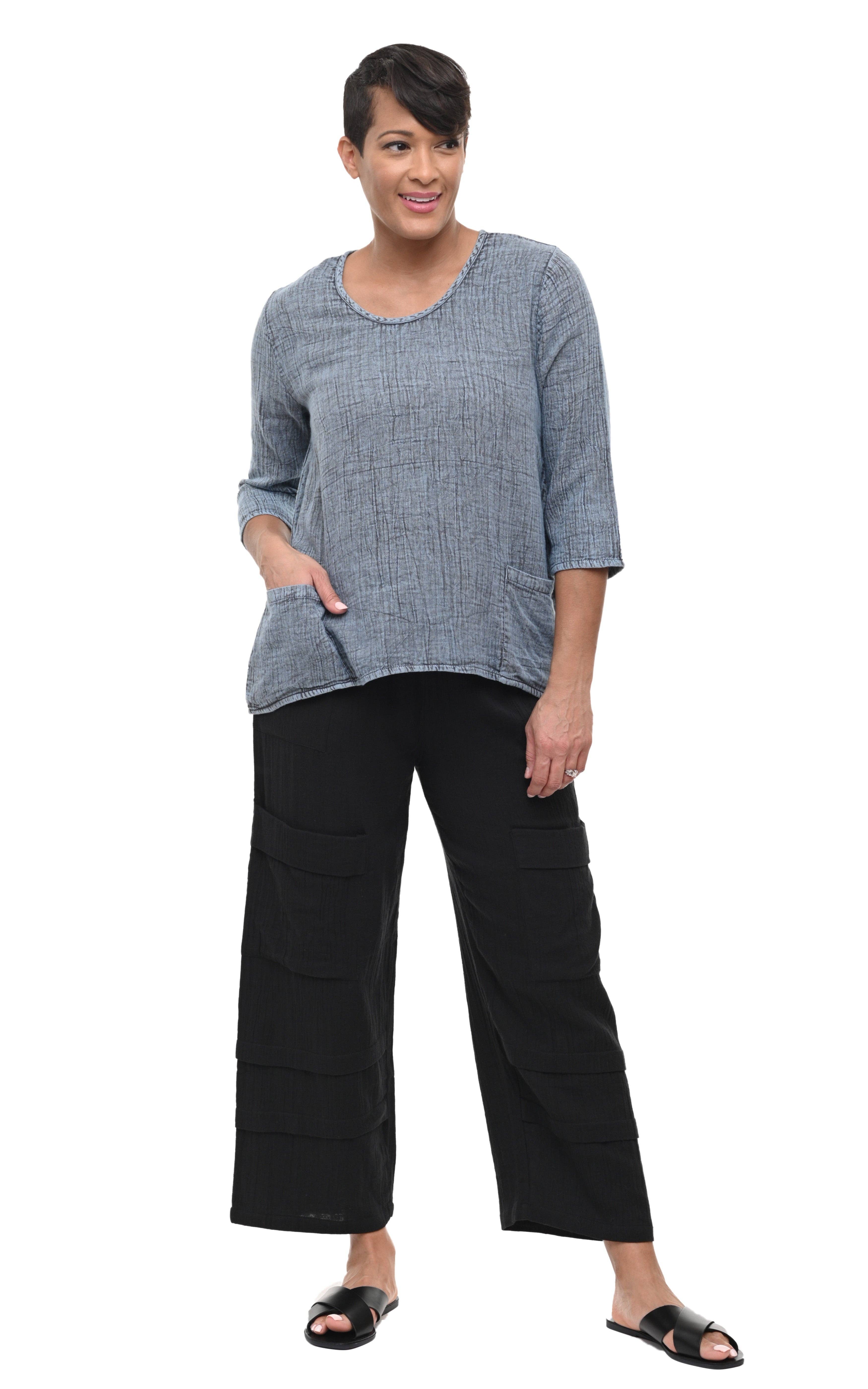 Tulip Clothing - Wholesale Pants - Women's - VCG143 Metro Pant in Black2