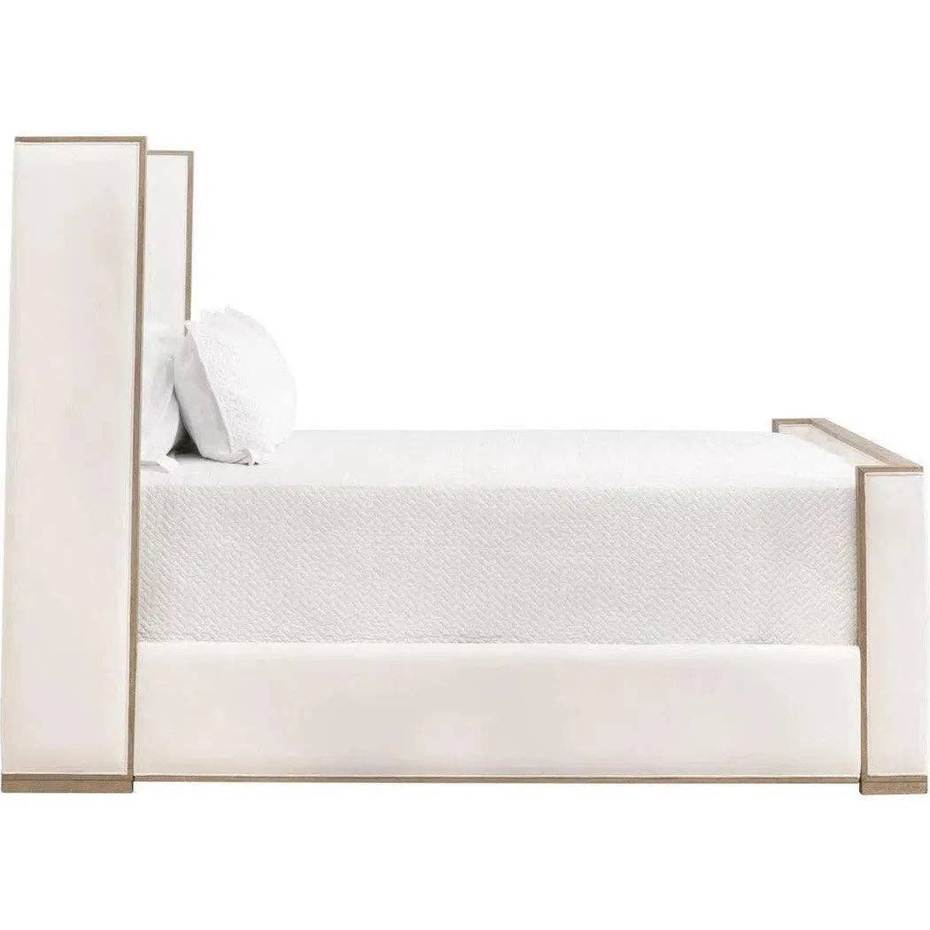LOOMLAN - Wholesale Bed - Tailor White Bed Stain Resistant - Beige Accents7