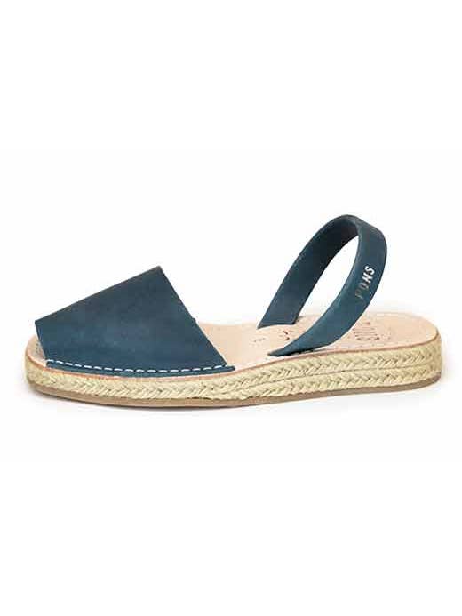 Pons - Wholesale Sandals - Women's - Pons Shoes - Classic Espadrille French Blue