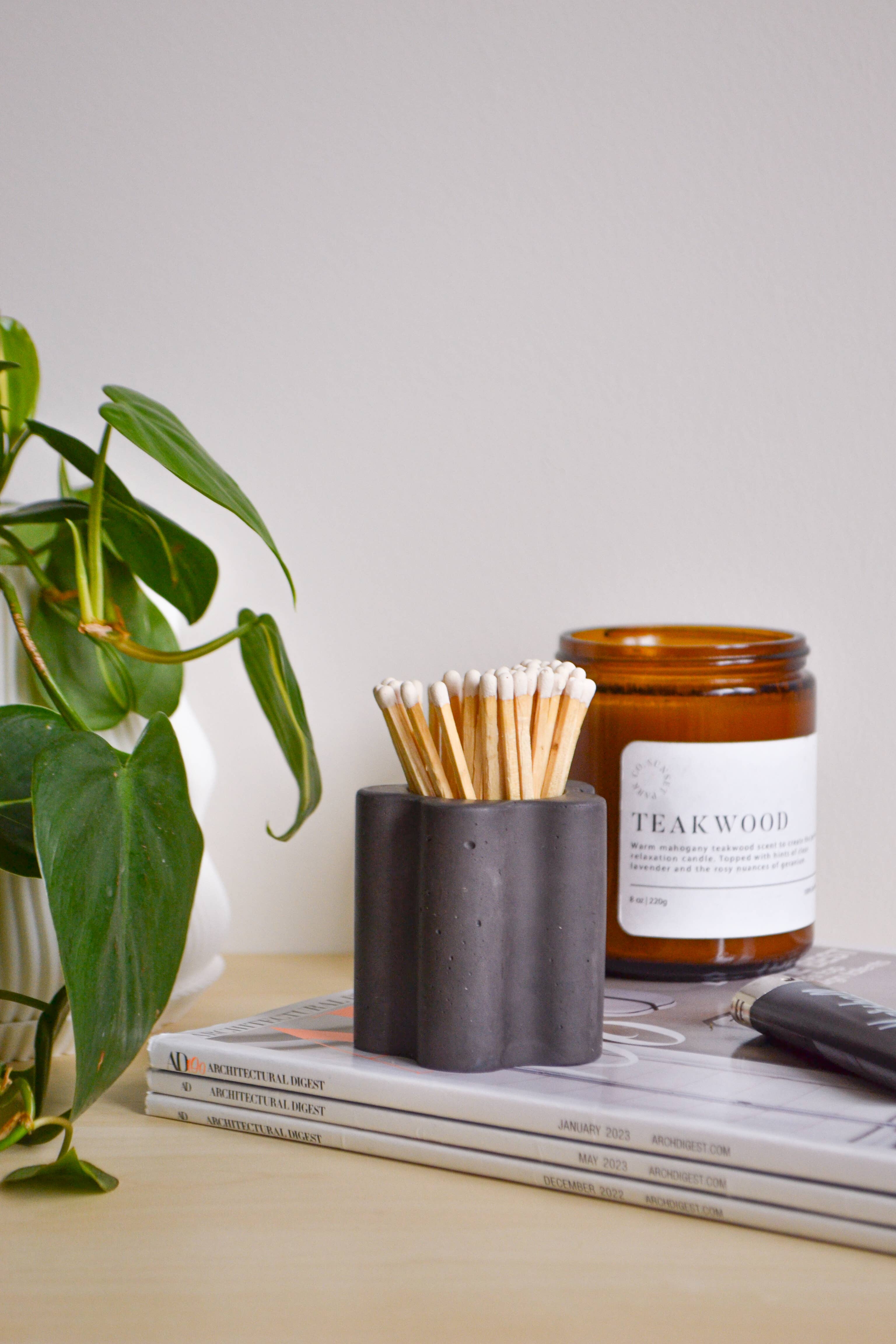 LindaMakess - Wholesale Match Holder - Daisy Shaped Match Pot with Match Striker3