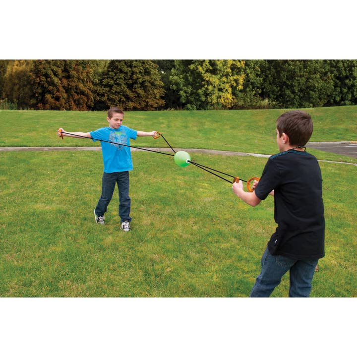 Toysmith - Wholesale Sporting Game - Kids & Baby - Get Outside GO!â„¢ Play Zip Ball, Multi, 12"