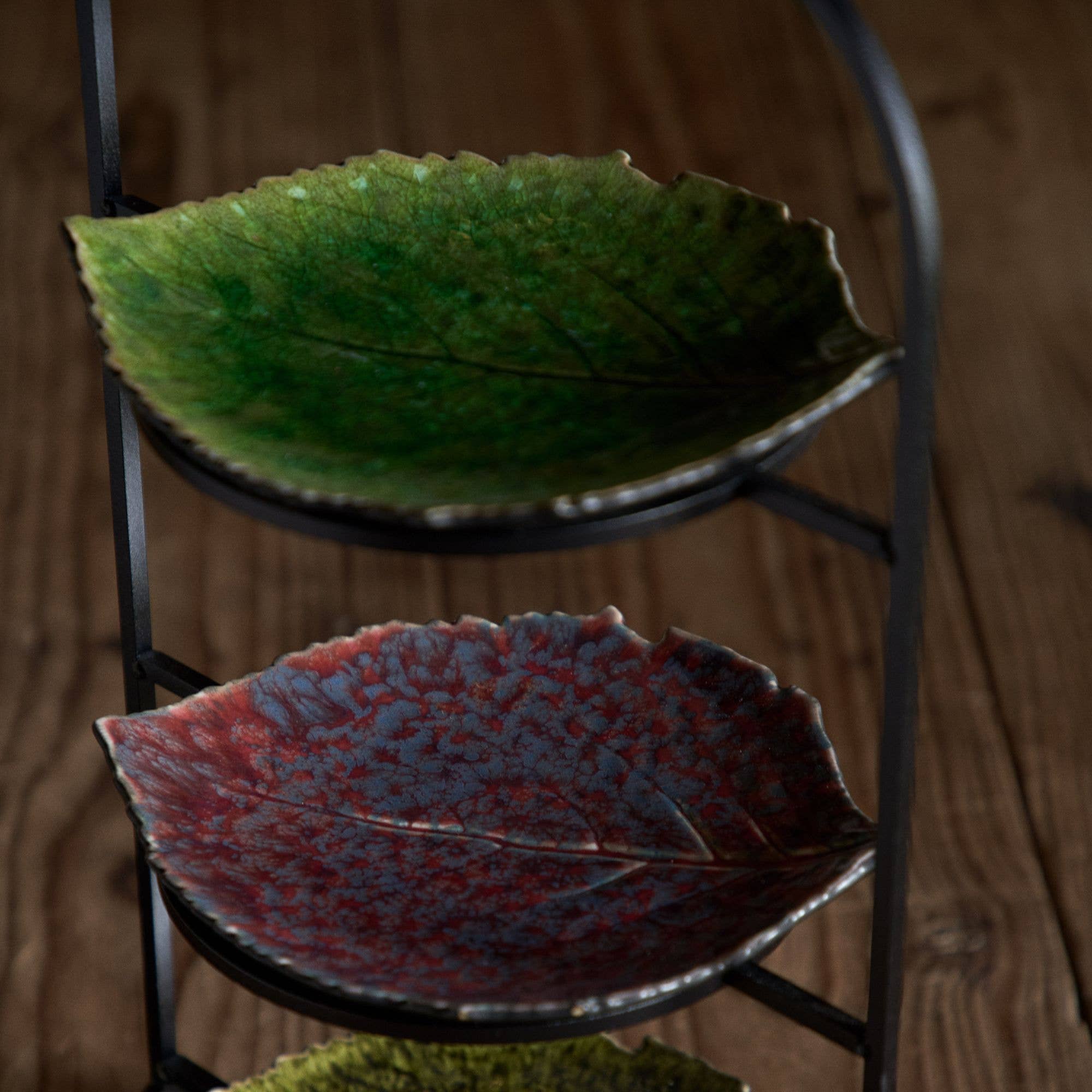 Costa Nova - Wholesale Dinner Plate - Hydrangea Leaf 22 Riviera2