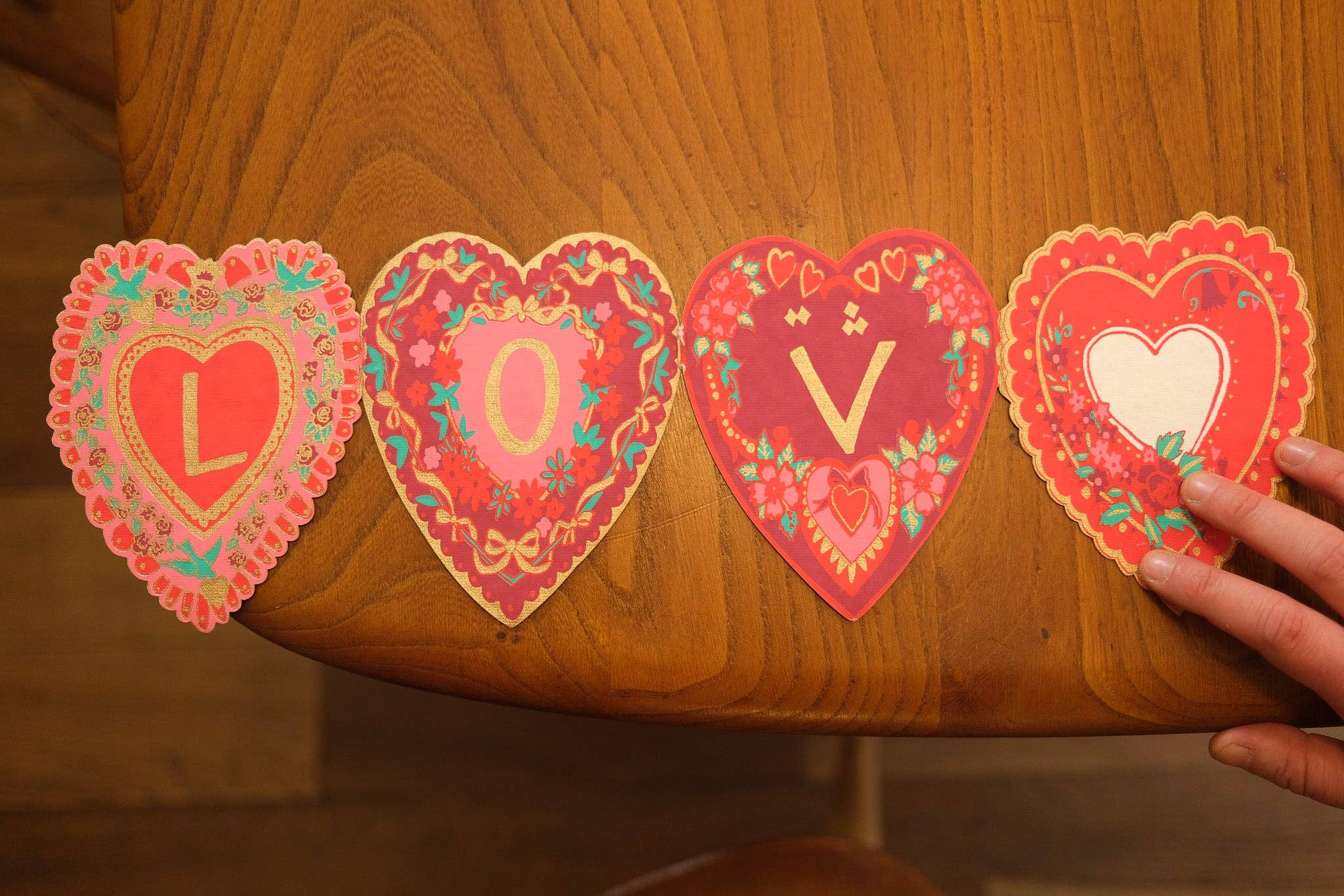 East End Press – Großhandel Liebeskarte – Grußkarte mit aufklappbarem LOVE-Schriftzug14