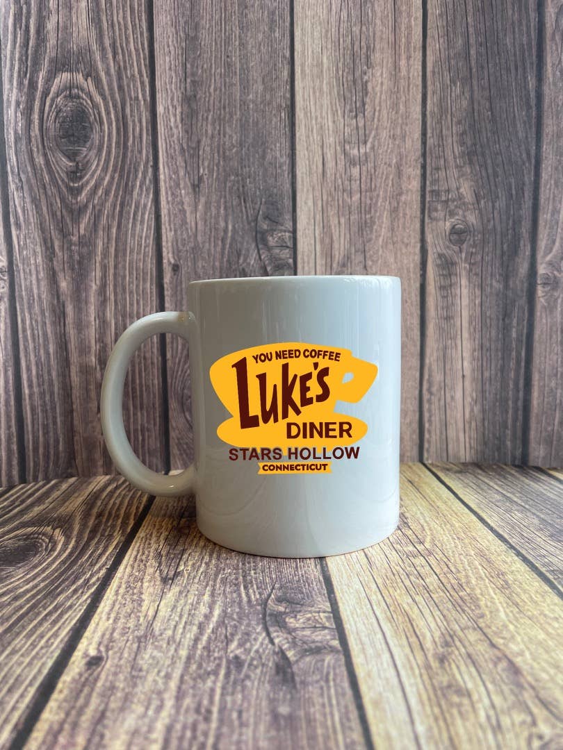 JG Sticker Shop - Wholesale Coffee Mug - Gilmore Girls-Themed Mug (Double-Sided) 15oz