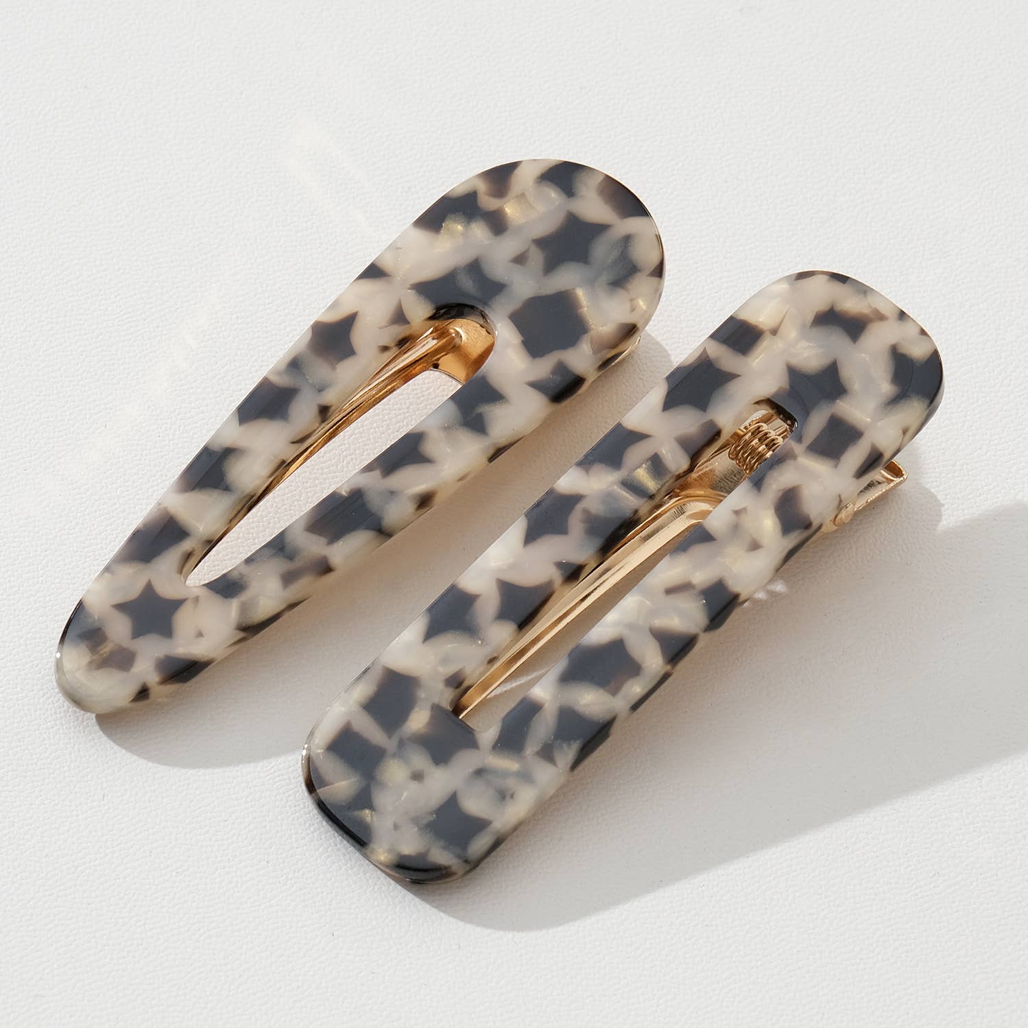 Assorted Gemma Western | Printed Barrette Hair Clip (Set of 2)  for wholesale on Faire5