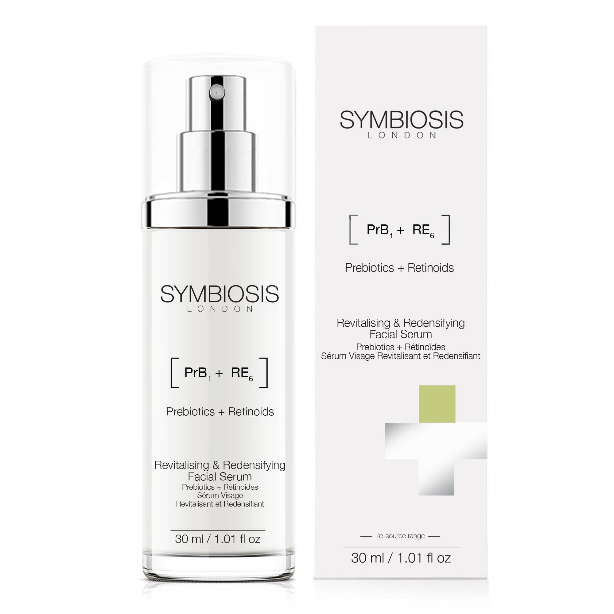 Symbiosis London – Großhandel Gesichtsserum/-konzentrat – [Prebiotics + Retinoide] - Revitalisierendes und regenerierendes Gesichtsserum0