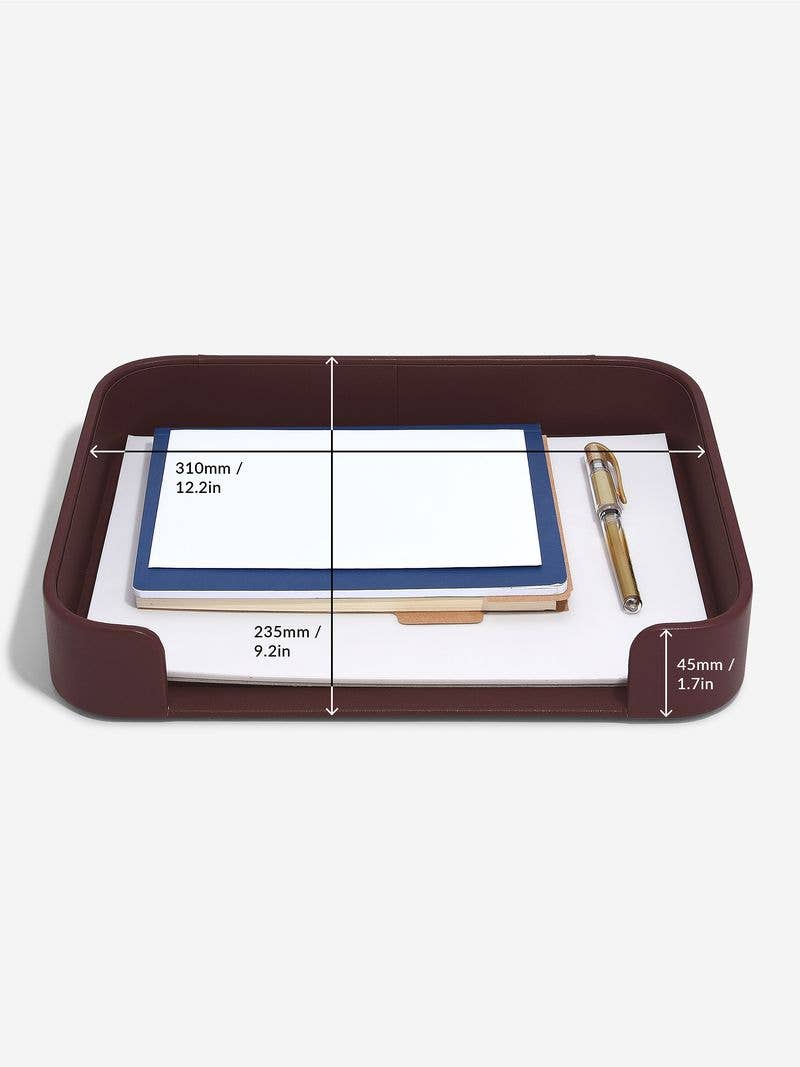 Stackers – wholesale Desk organiser – Desk Organiser Set - Garnet5