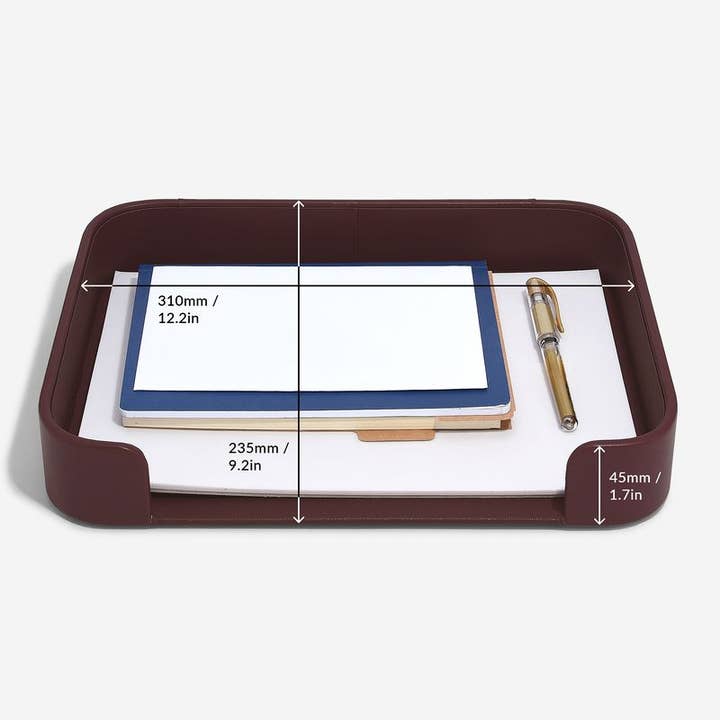 Stackers – wholesale Desk organiser – Desk Organiser Set - Garnet5